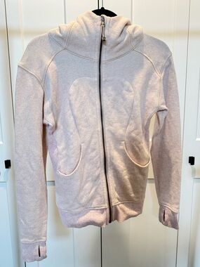 lululemon athletica Pale Mauve Scuba Full-Zip Hoodie